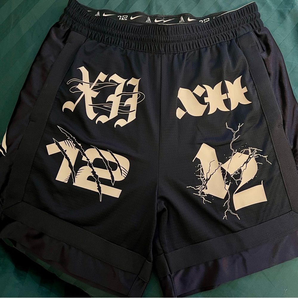 Nike Black Graphic Shorts